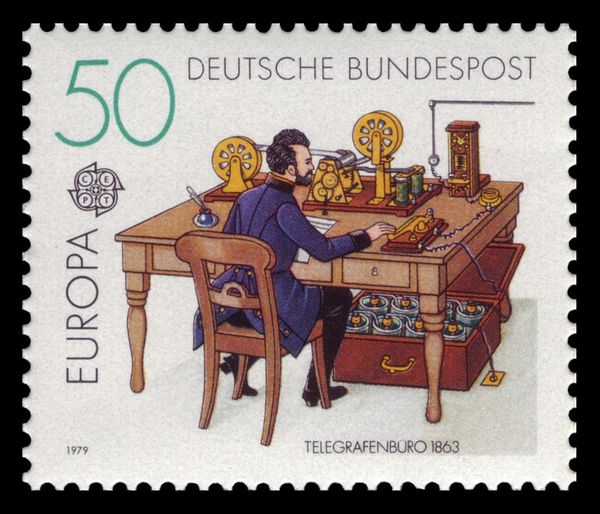 Telegraph Office, 1863