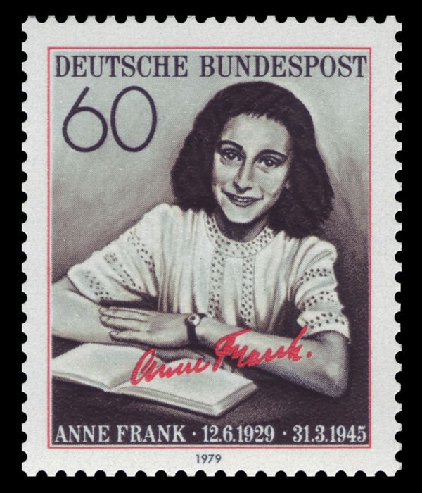 Anne Frank, concentration camp victim and diary writer