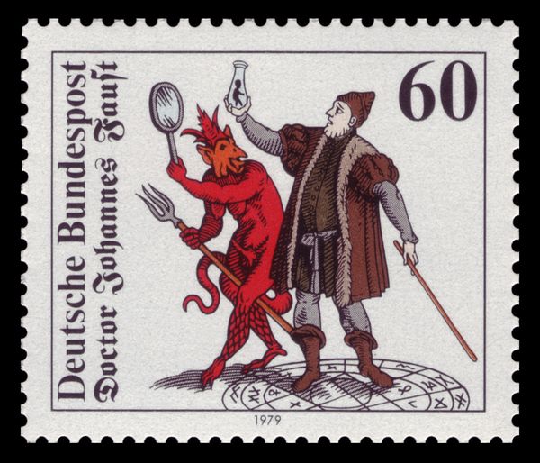 Faust and Mephistopheles