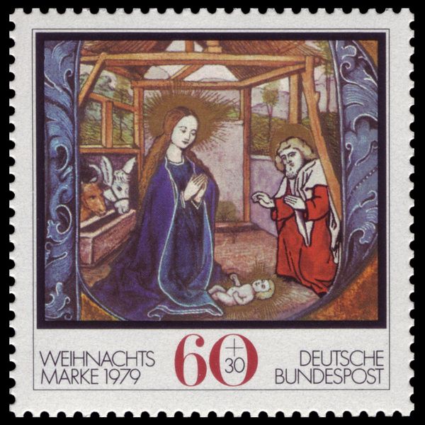 "Nativity" (Altenberg medieval manuscript)