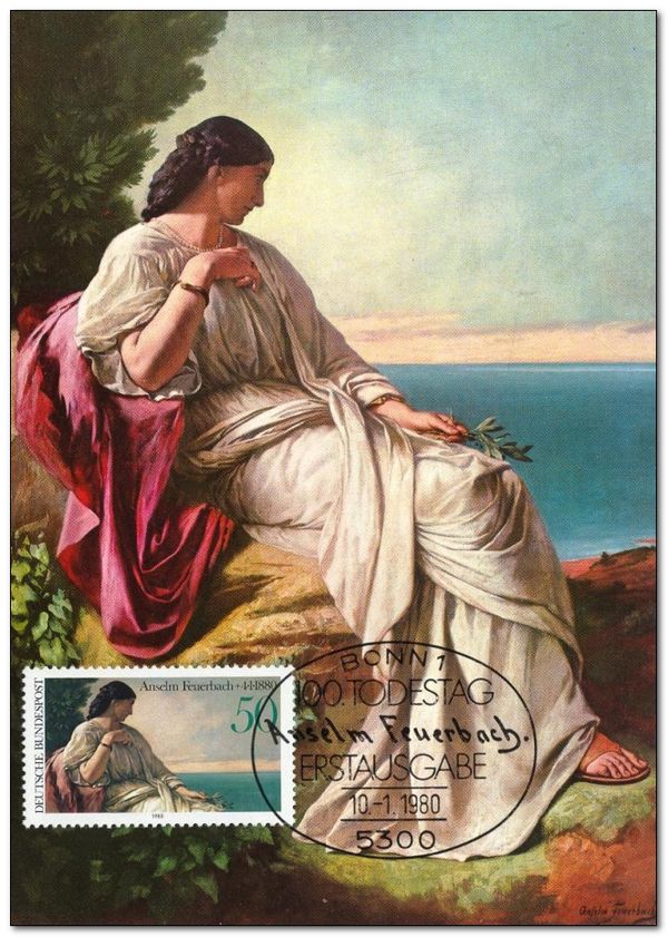 "Iphigenia" by Anselm Feuerbach