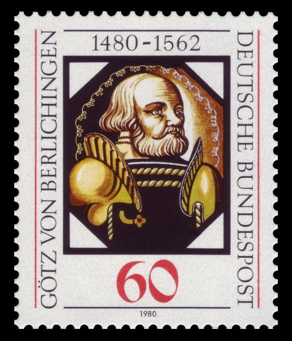 Götz von Berlichingen (glass picture)