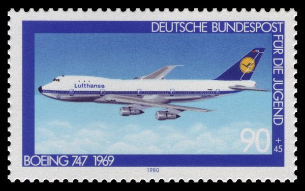 Boeing 747-100 jetliner (1969) - Lufthansa
