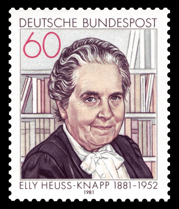 Elly Heuss-Knapp (1881-1952)