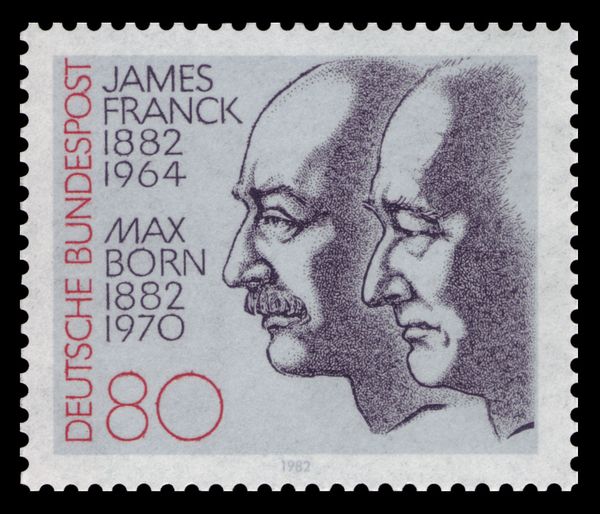 James Franck and Max Born (physicists & Nobel Prize winners)