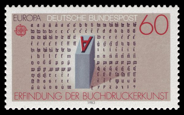 Modern Type and Gutenberg Letters
