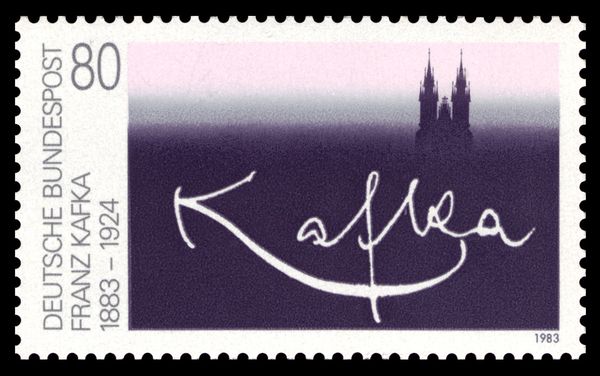 Signature Kafka, Tyn church, Prague