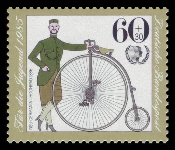 NSU Germania high wheel penny-farthing 1866