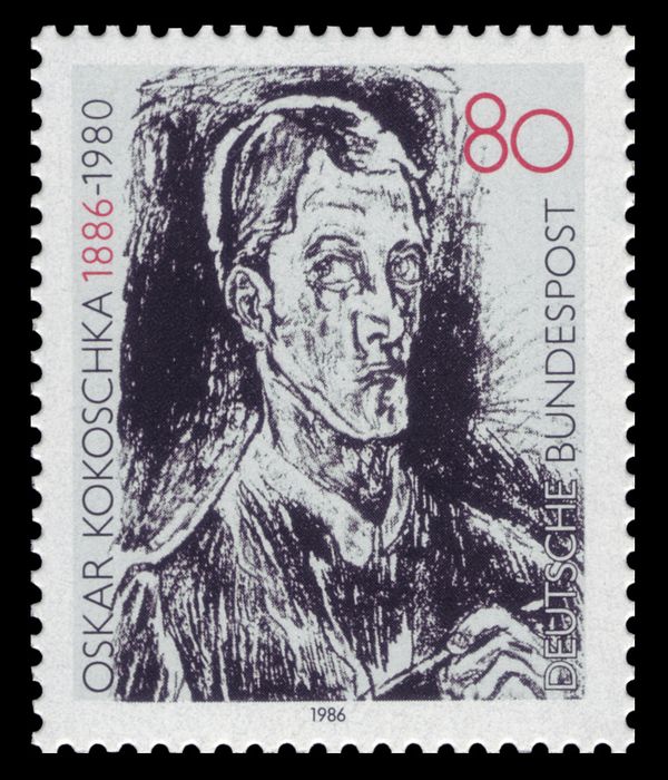 Birth Centenary of Oskar Kokoschka (1886-1980)