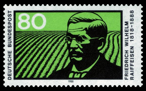 Raiffeisen and ploughed field