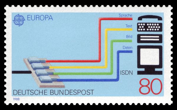 Diagram of Integrated Services Digital Network