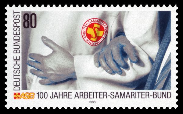 Linked Arms / Samaritan Workers' Association emblem