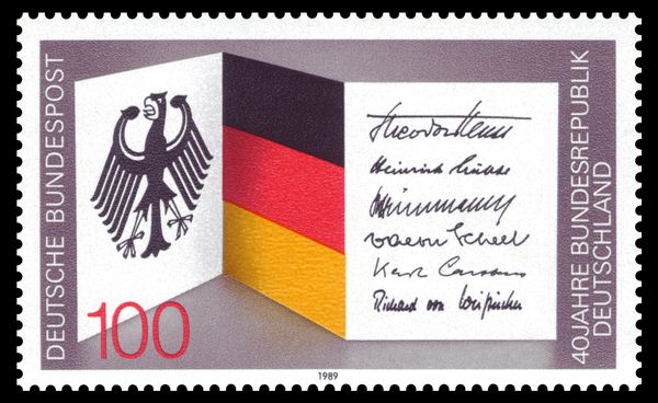 40th Anniversary of Federal Republic of Germany