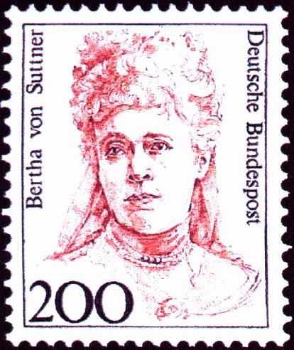 Bertha von Suttner (1843-1914)