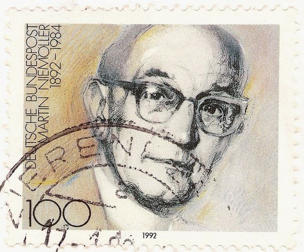 Martin Niemöller, protestant theologian