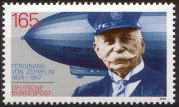 Ferdinand Graf von Zeppelin and LZ-127 'Graf Zeppelin'