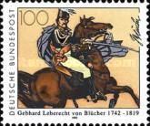 250th Birth Anniv. of Field Marshal von Blücher (1742-1819)