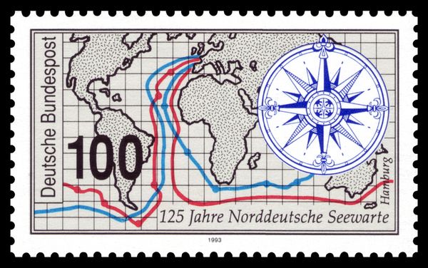 Route Map and Compass Rose