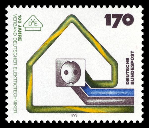 Wires and Wall-socket forming house