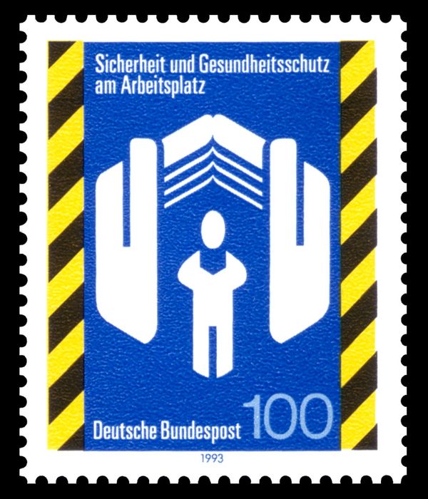 Emblem and Safety stripes