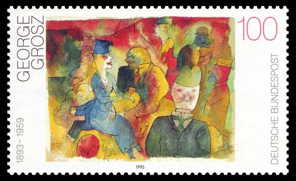 "Cafe" (George Grosz)