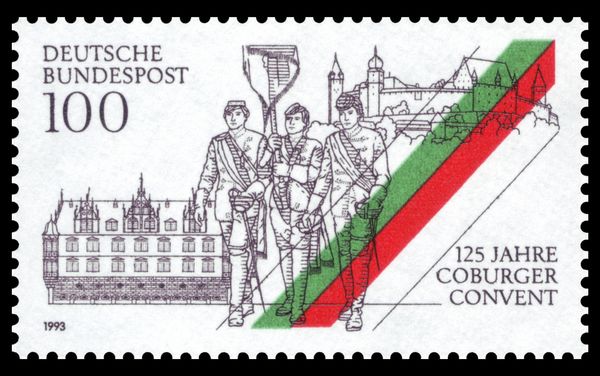 Students, Flag, City Hall and Castle