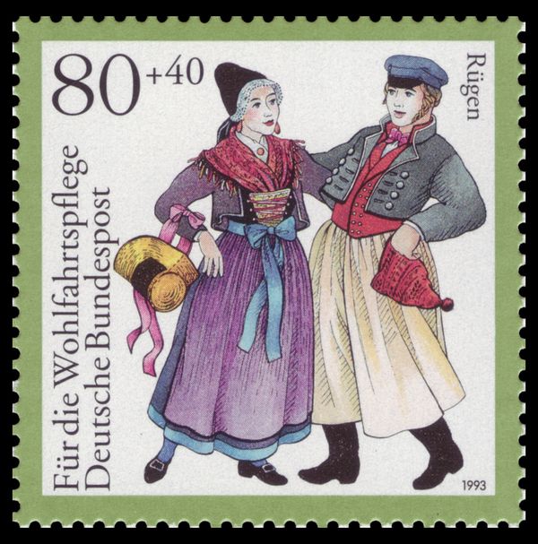 Traditional Costumes - Rügen, Mecklenburg-Vorpommen