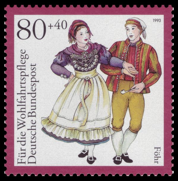 Traditional Costumes - Föhr, Schleswig-Holstein