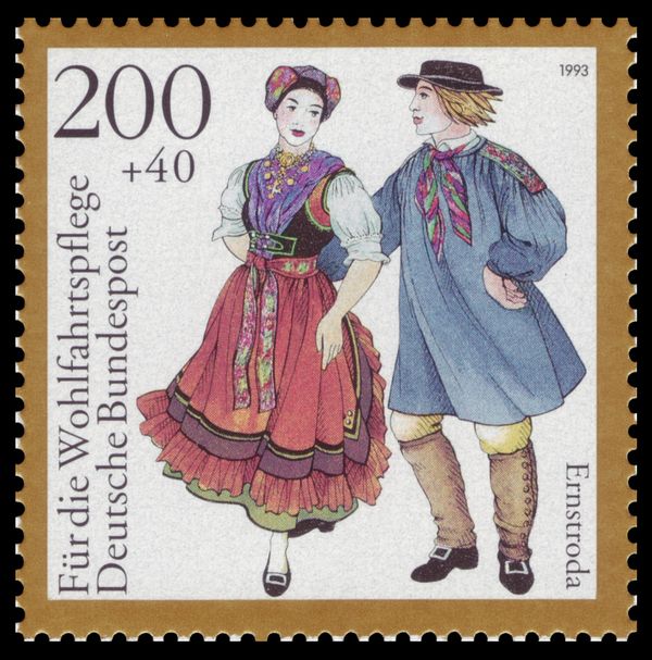 Traditional Costumes - Ernstroda. Thuringia