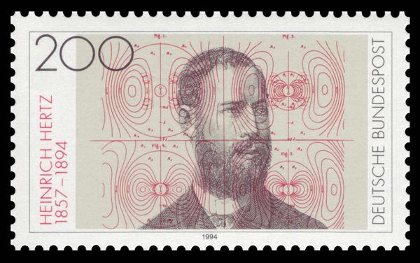 Heinrich Hertz and Electromagnetic waves