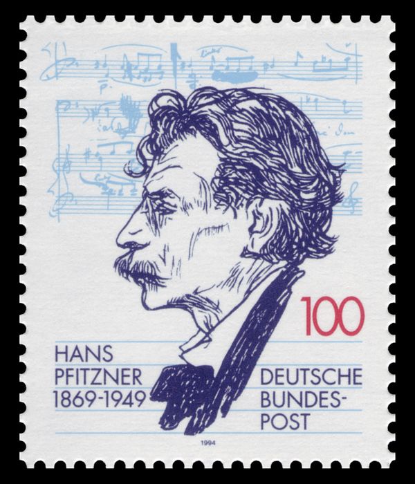 Hans Pfitzner (by Emil Orlik)