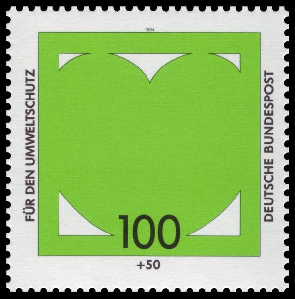 Heart inside square