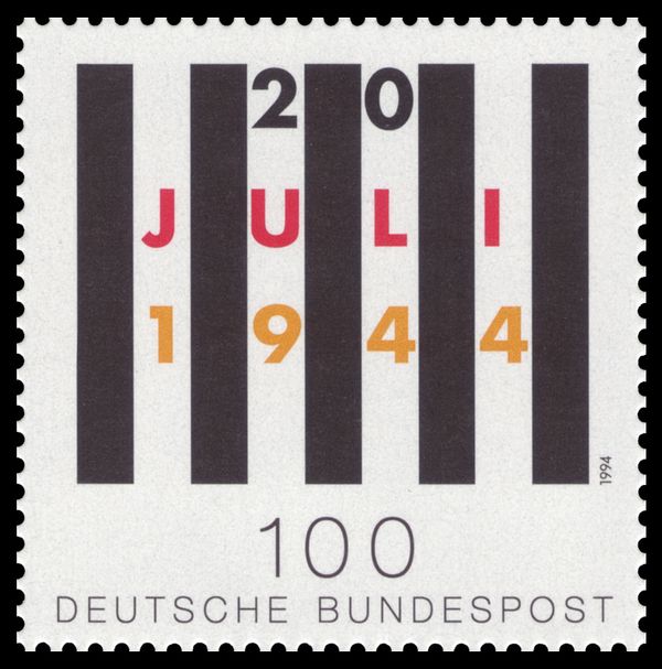 "20 JULY 1944" behind Bars - Attack on Hitler
