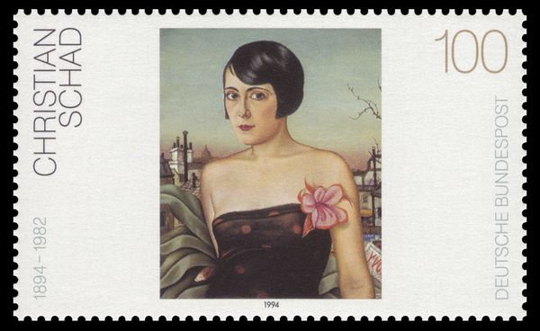 "Maika" - painting by Christian Schad