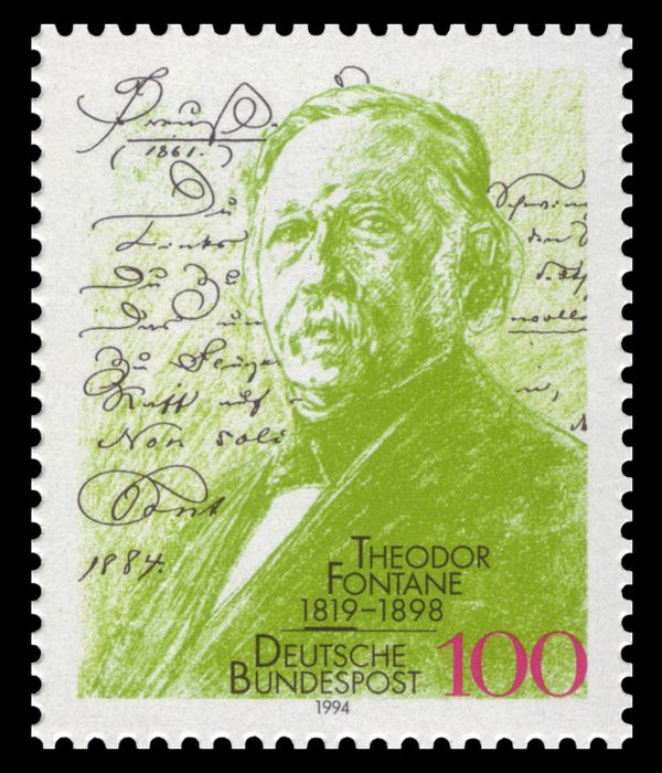 175th Birth Anniversary of Theodore Fontane (1819-1898)