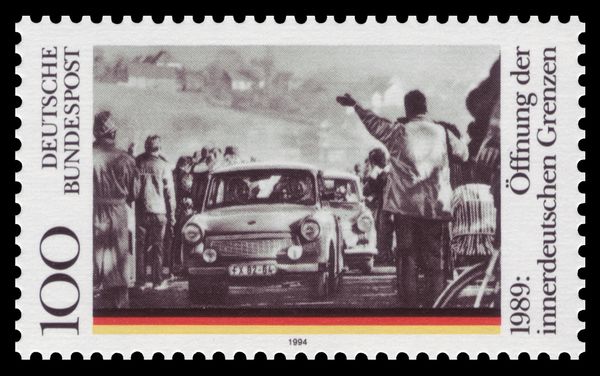 5th Ann. of Opening of Borders between East & West Germany