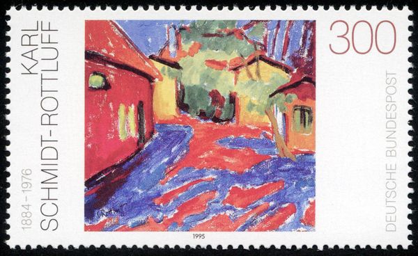 "Farm in Dangast", by Karl Schmidt-Rottluff
