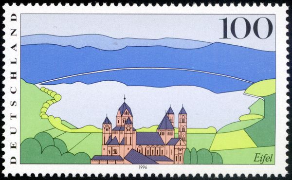 Maria Laach Abbey, Eifel Region of the Rhineland-Palatinate