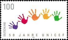 Color Prints from Children's Hands