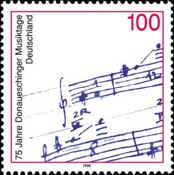 Autograph of Michael Bach Bachtischa