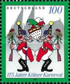 Revellers at Cologne Carnival
