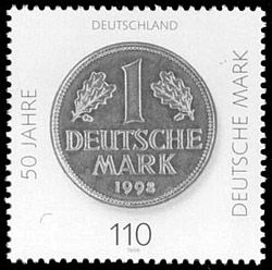 50th Anniversary of the Deutschmark