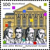 Schiller, Goethe, Wieland, Herder, National Theater
