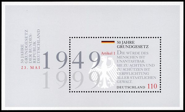 50 years German Constitution