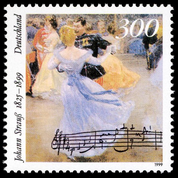 'Ball at the Viennese Hofburg' and music score