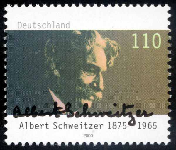 35th Death Anniversary Albert Schweitzer (1875-1965)