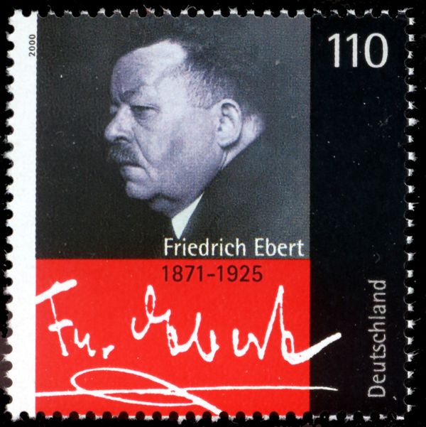 75th Death Anniversary of Friedrich Ebert (1871-1925)