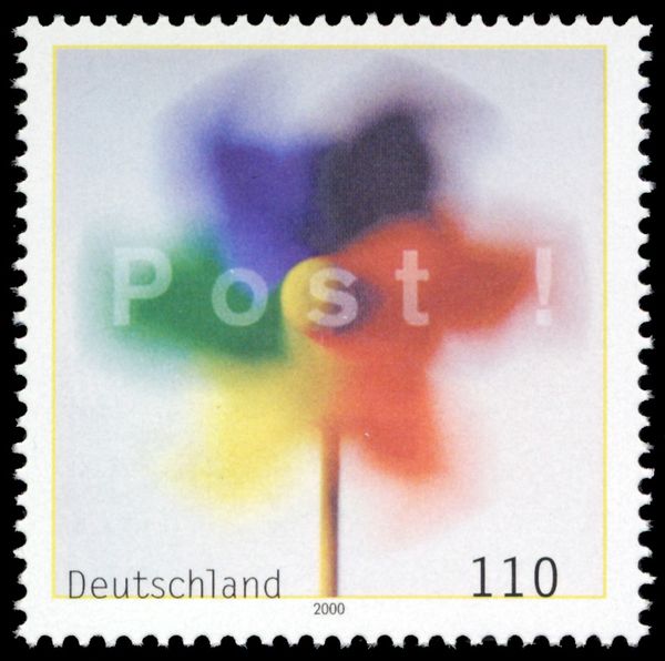 Toy Windmill and 'Post!'