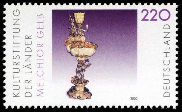 Silver Table Fountain, 1652-53, by Melchior Gelb