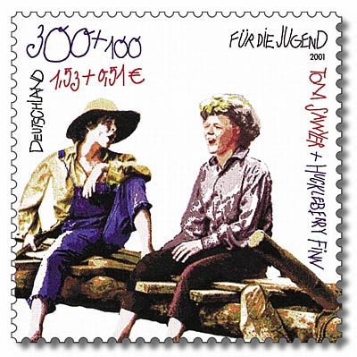 Tom Sawyer and Huckleberry Finn